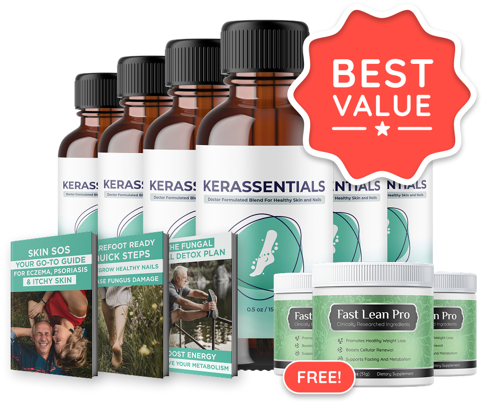 6 Bottles Kerassentials — Most Popular