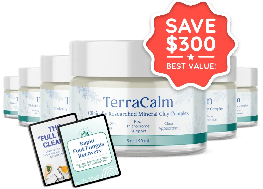 TerraCalm 6 Jars Package Discount